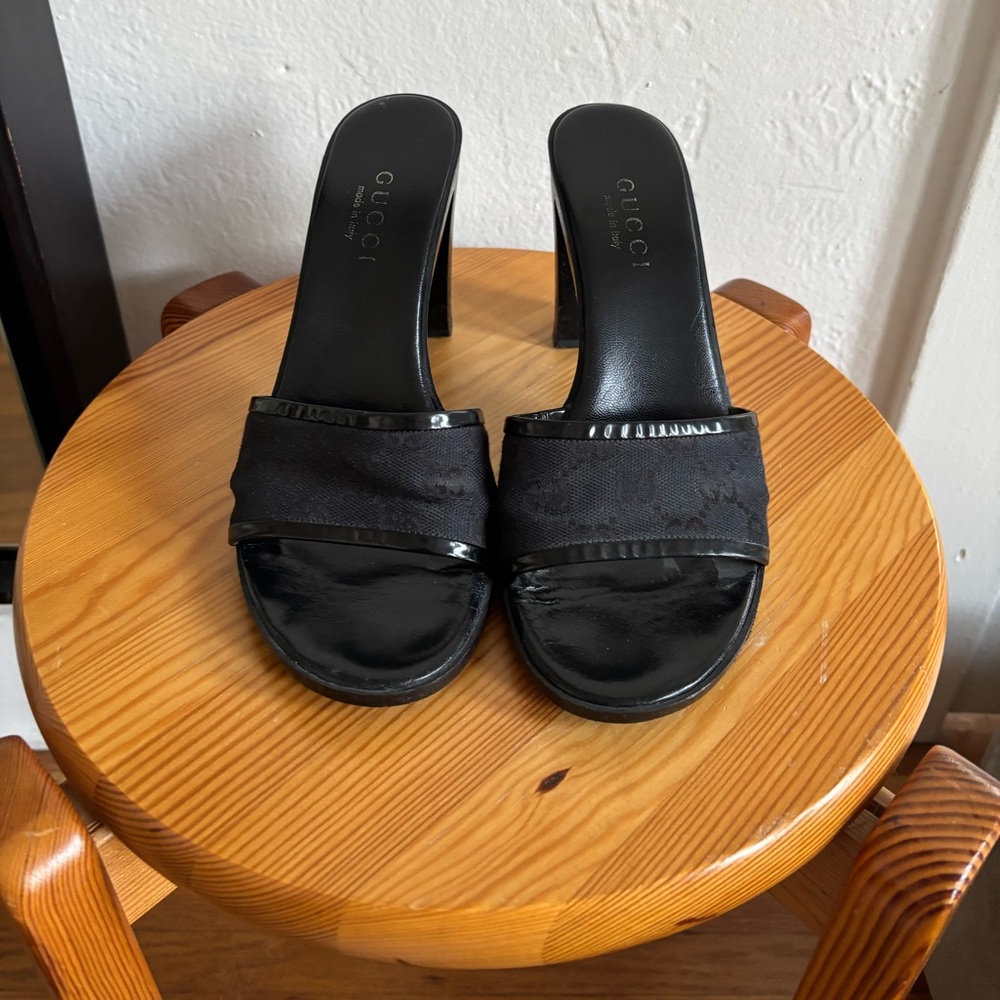 Vintage Gucci mules